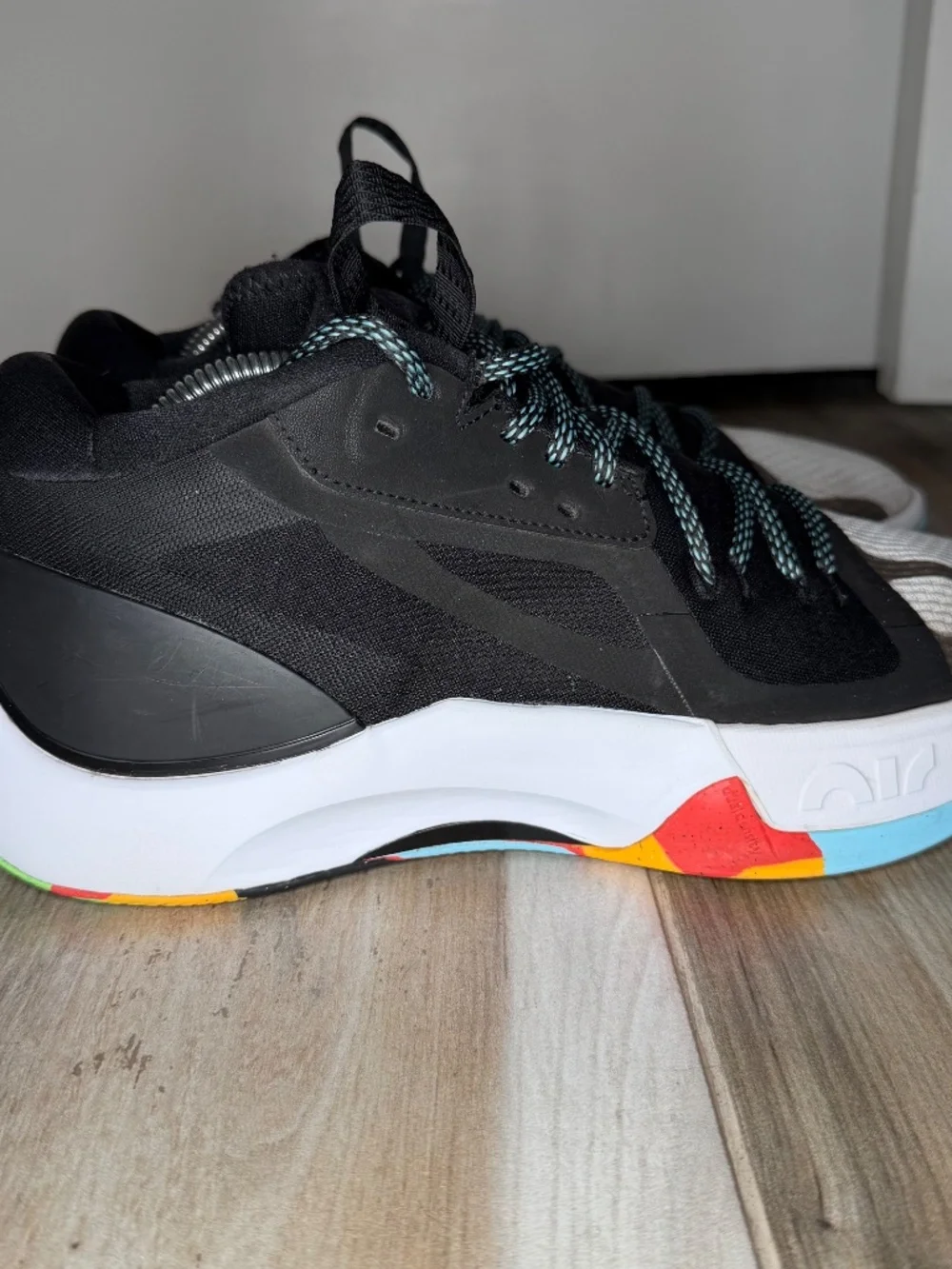 Jordan Zoom Separate Black Multicolor Sneaker Shoes DH0249-030 Basketball Mens 9